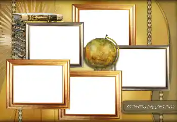 An inscription on the frame: Our class An inscription on the frame: Our class