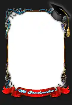 An inscription on the frame: Graduation! An inscription on the frame: Graduation!