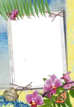 An inscription on the frame: Море, лагуна...