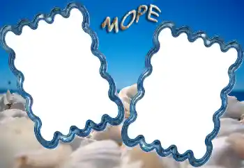 An inscription on the frame: On the sea An inscription on the frame: On the sea