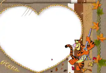 An inscription on the frame: Autumn An inscription on the frame: Autumn