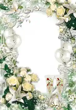 Photo effect from category Wedding frames № 1632 Photo effect from category Wedding frames № 1632