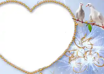 Photo effect from category Wedding frames № 175 Photo effect from category Wedding frames № 175