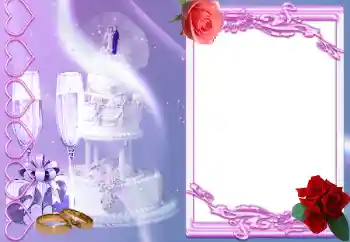 Photo effect from category Wedding frames № 9556